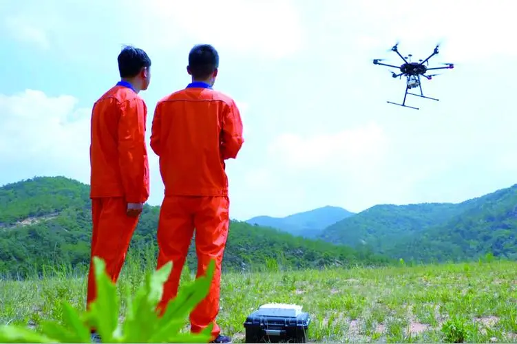 南江无人机倾斜摄影巡检拍摄